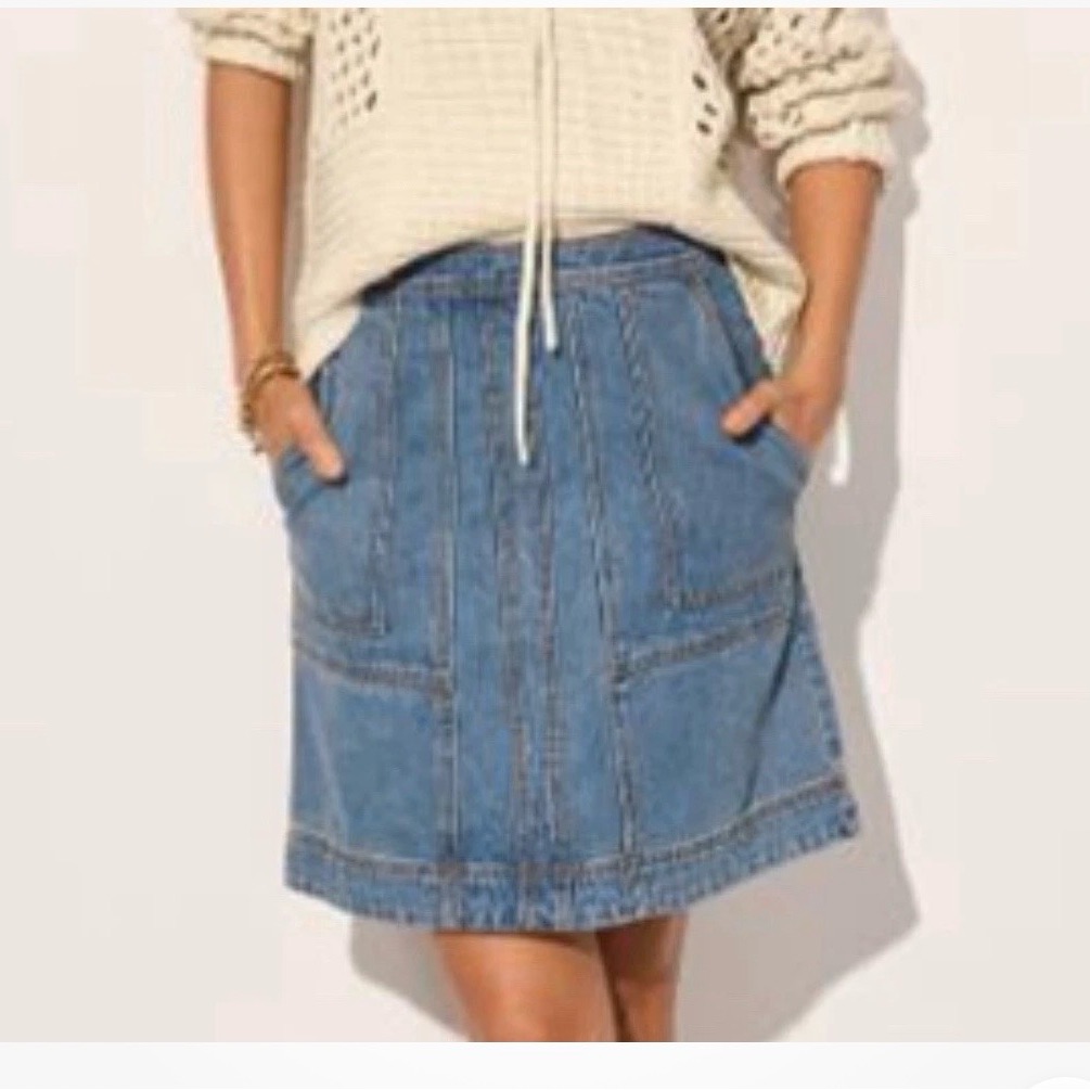 Cabi Denim Speedway Skirt